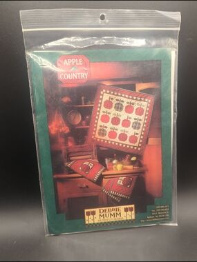 Debbie Mumm's The Word "Apple Country " Applique Quilt & Placemats Quilt Pattern